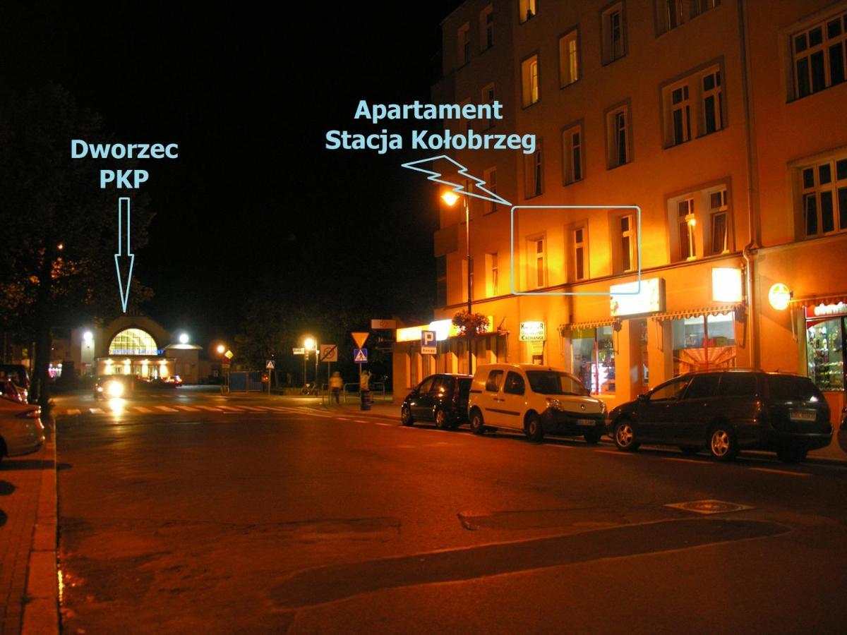 Apartament Dworcowa 100 M Do Pkp Колобжег Экстерьер фото